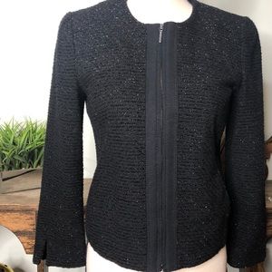 Gap Black Tweed Blazer Jacket